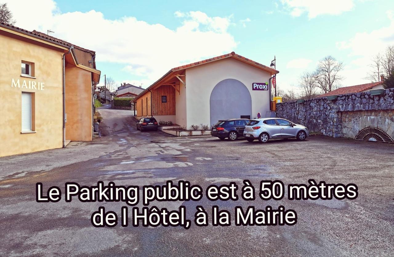 Logis Hotel Restaurant La Barguillere Saint-Pierre-de-Rivière Exterior foto